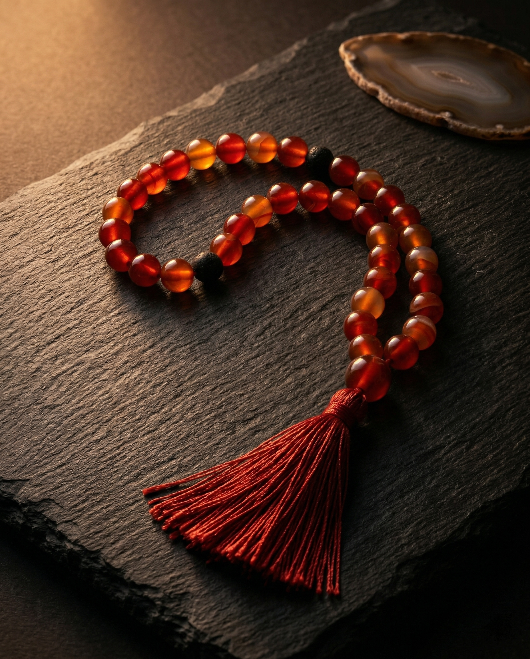 Aqeeq Tasbih - 33 Beads