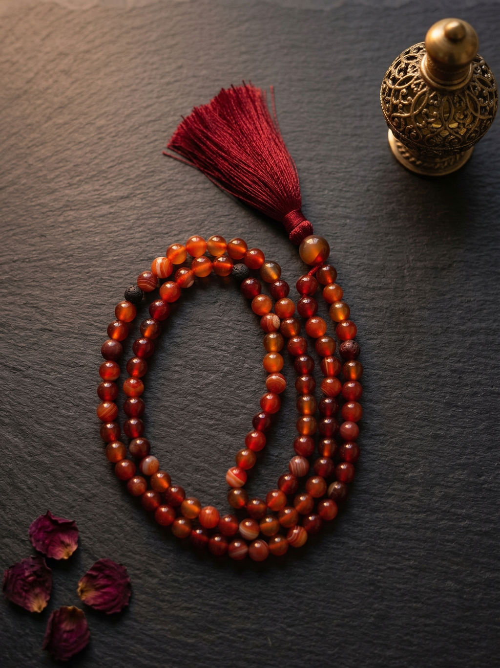 Aqeeq Tasbih - 99 Beads