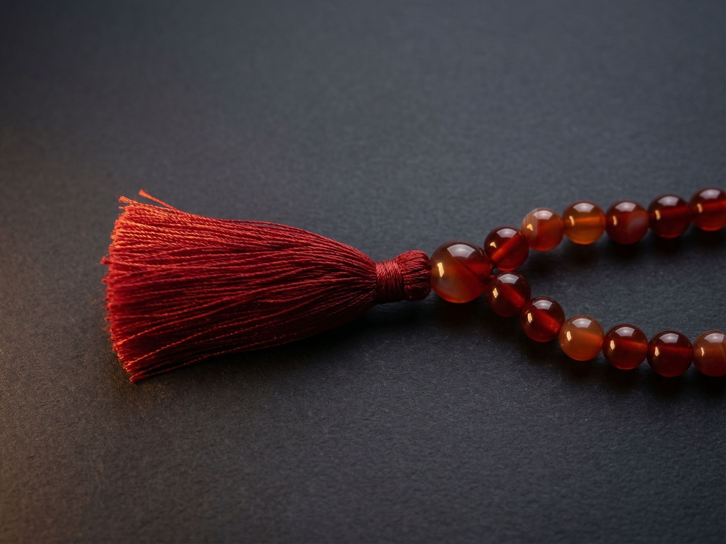 Aqeeq Tasbih - 99 Beads