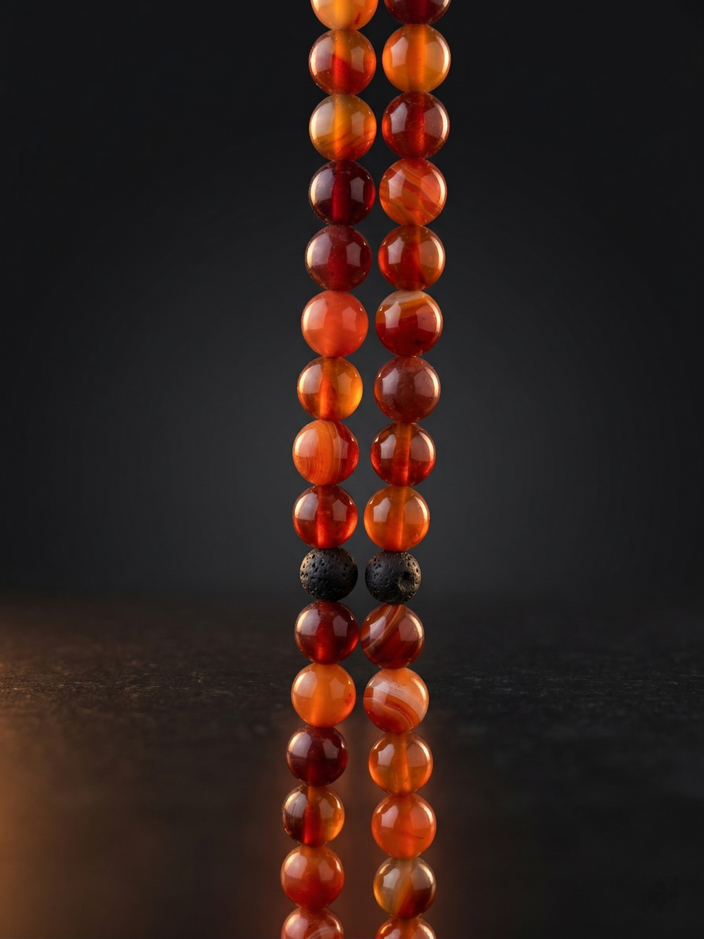 Aqeeq Tasbih - 99 Beads