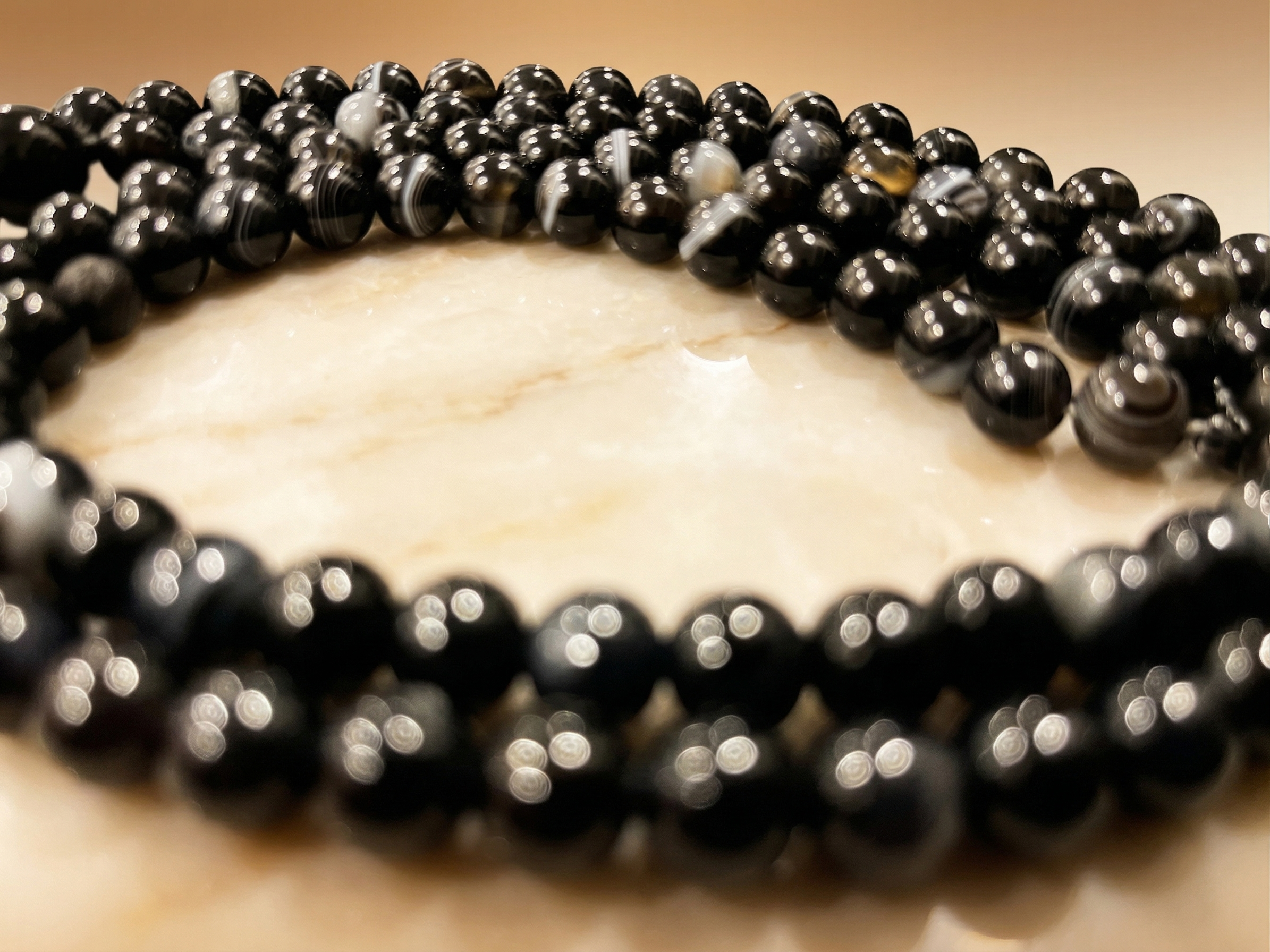 Sulemani Aqeeq Tasbih - 99 Beads