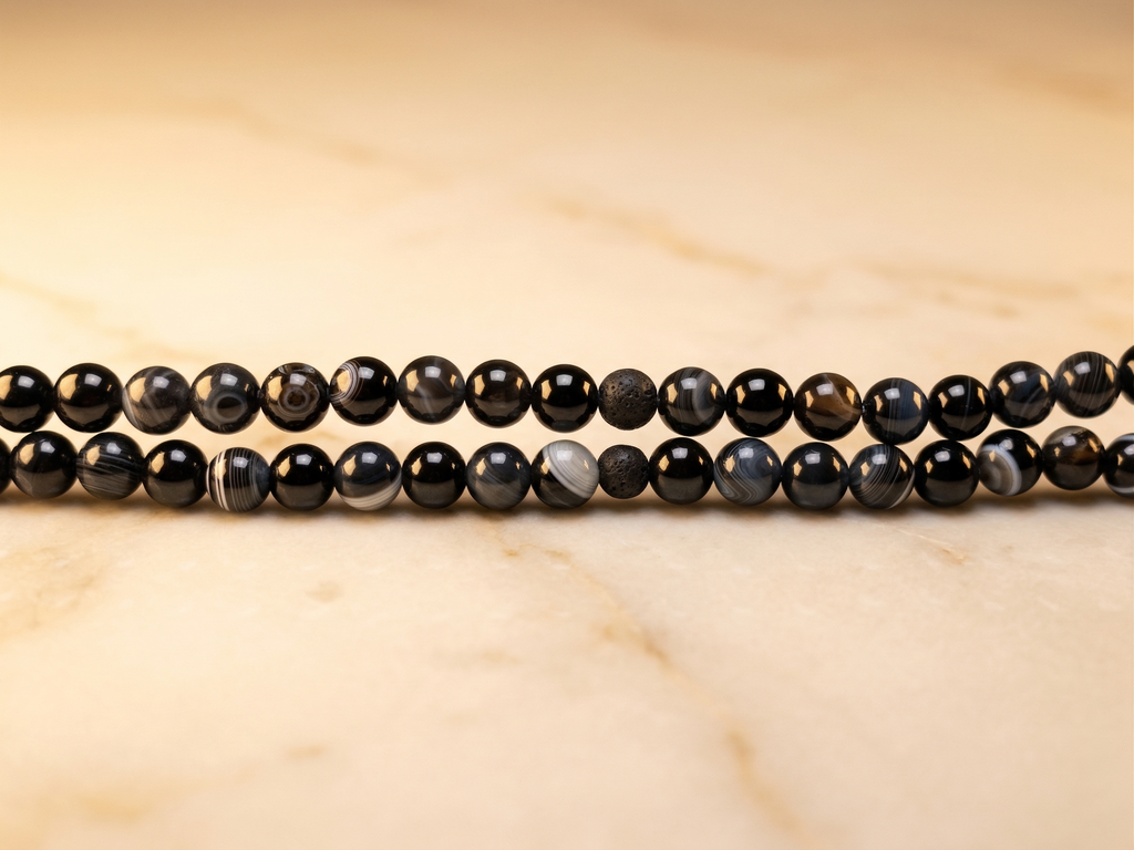 Sulemani Aqeeq Tasbih - 99 Beads