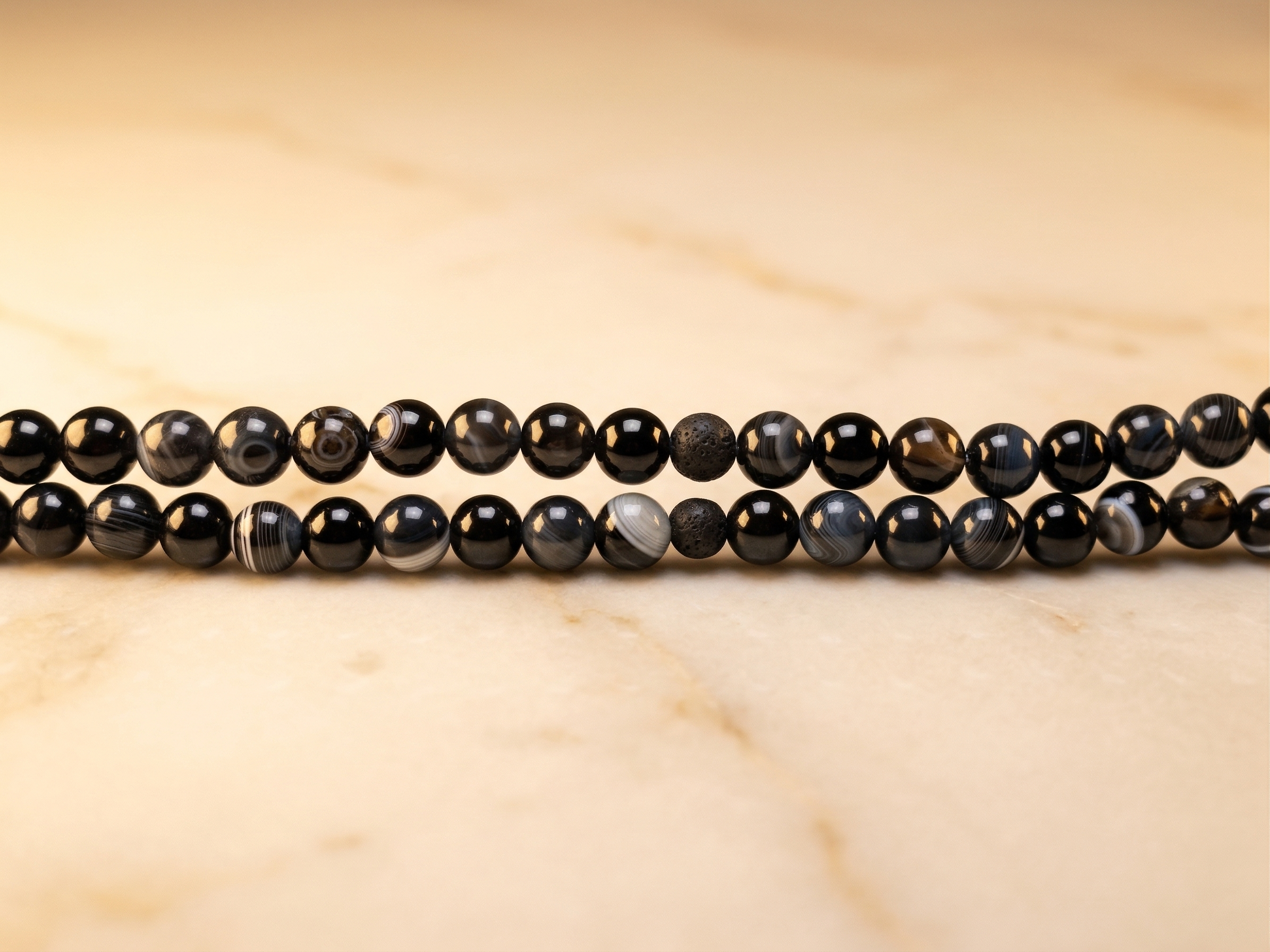Sulemani Aqeeq Tasbih - 99 Beads